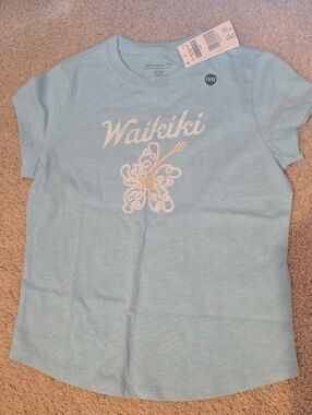 A&F Sequin Flower Tee